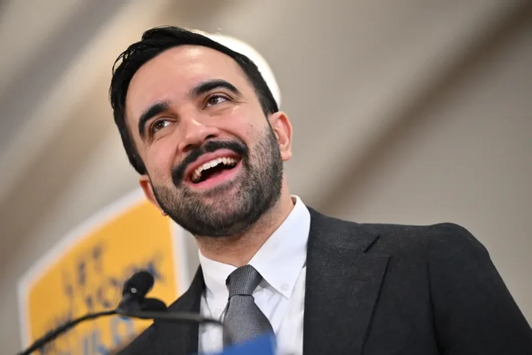 Mayor Zohran Mamdani speaks in Albany about raising taxes on New York’s wealthiest residents