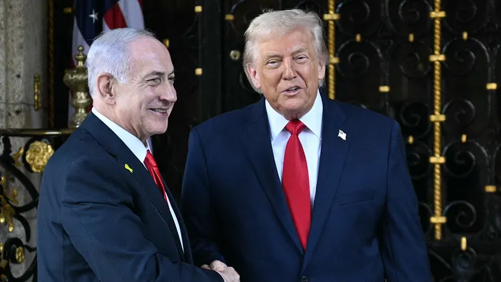 President Donald Trump and Israeli Prime Minister Benjamin Netanyahu meet amid renewed Iran diplomacy