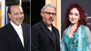 Red carpet arrivals as Epstein files fallout spreads in entertainment