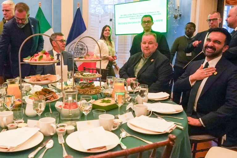 Mamdani Gaza genocide remarks at Gracie Mansion