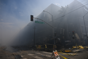 Boyle Heights Warehouse Fire Sends Toxic Smoke Across Los Angeles, Triggering State of Emergency