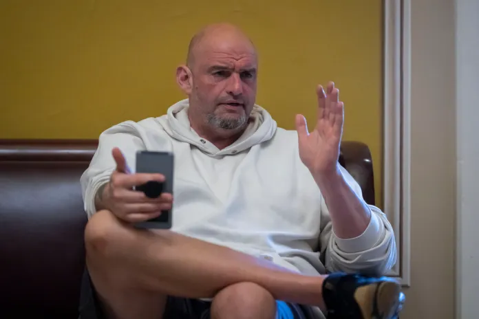 Fetterman Draws His Line: He'll Quit the Democrats if the Party Turns Against Israel