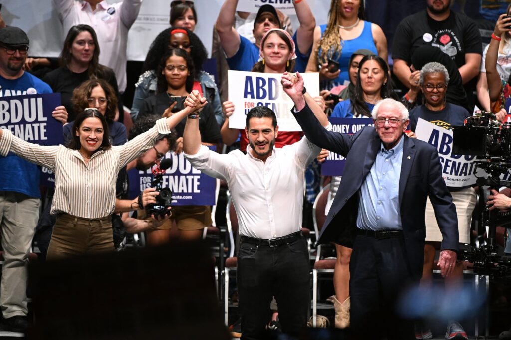 Bernie Sanders and AOC Bring "The People vs. The Powerful" Tour to Detroit, Backing Progressive Senate Candidate Abdul El-Sayed