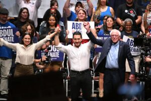 Bernie Sanders and AOC Bring "The People vs. The Powerful" Tour to Detroit, Backing Progressive Senate Candidate Abdul El-Sayed